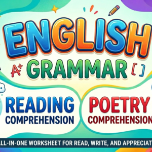 Grade 4 English: Grammar & Comprehension Practice – 25+ Questions Aligned to CBSE Term Exams