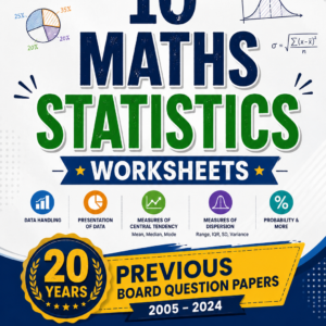 Grade 10 CBSE Mathematics Statistics Practice Worksheet with Answer Key
