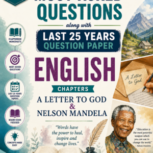 Grade 10 English Practice Worksheet with Answer Key - Letter To God