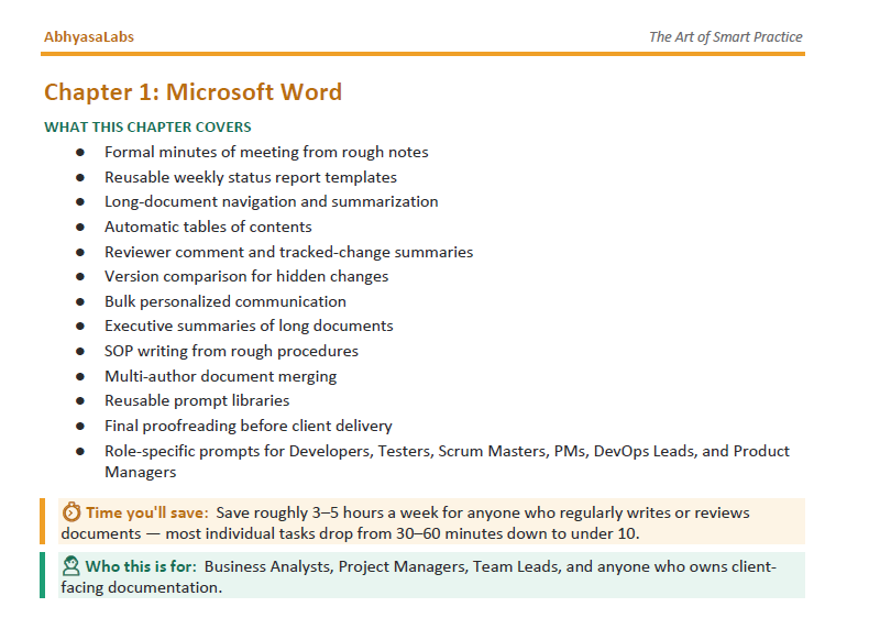 AI Prompts for Microsoft 365: A Productivity Playbook for Project Managers, Developers, Testers & Delivery Teams - Image 2
